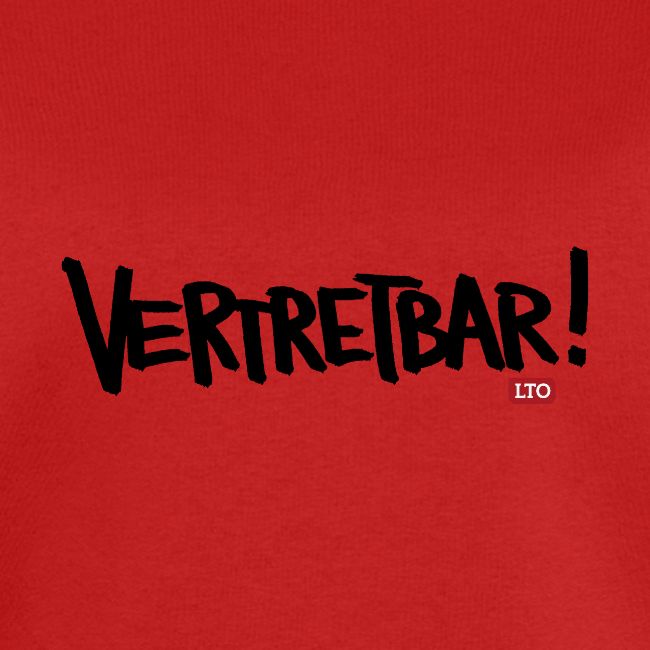 VERTRETBAR Schwarz