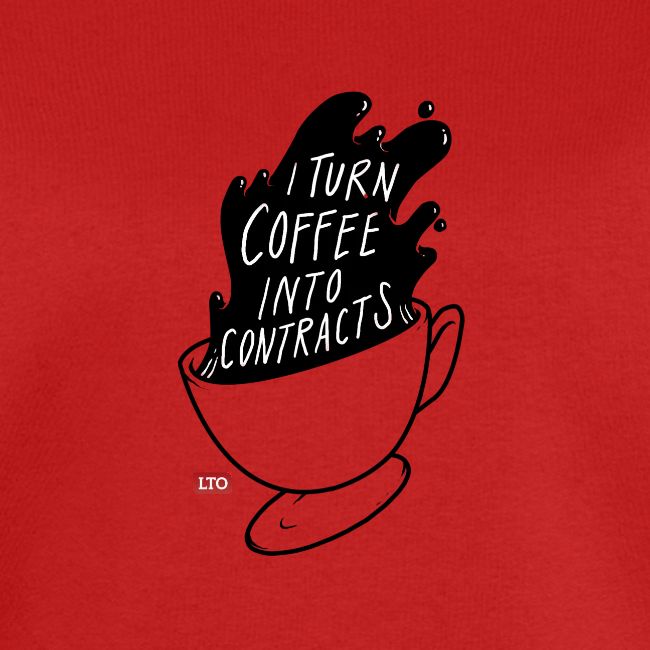 I turn coffee into contracts
