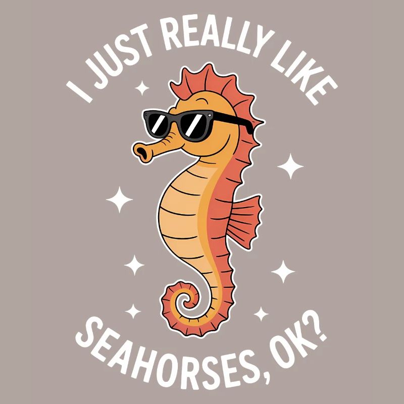 Seepferdchen Spruch Lustiges Seepferdchen Geschenk