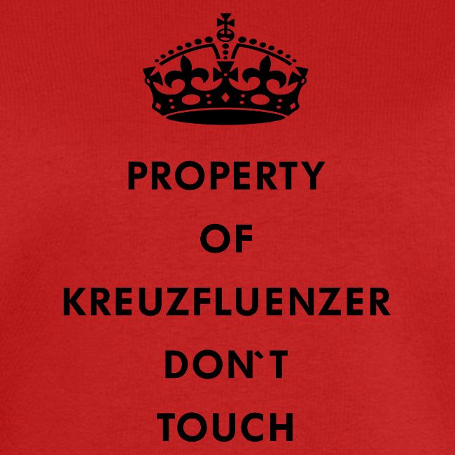 Kreuzfluenzer Don´t Touch Black
