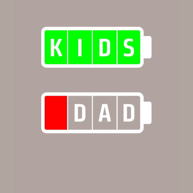 dad kids white