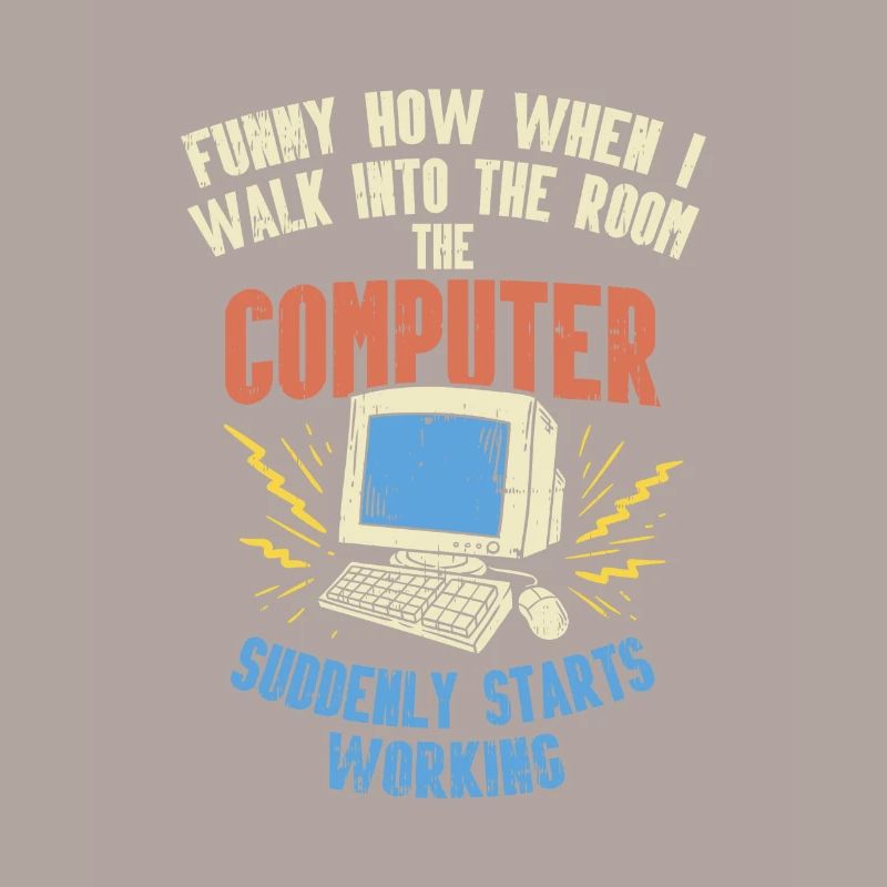 Computer Geek Shirt: Tech Support I Software