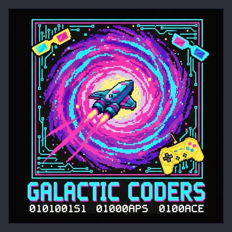Codeurs galactiques Neon Pixel