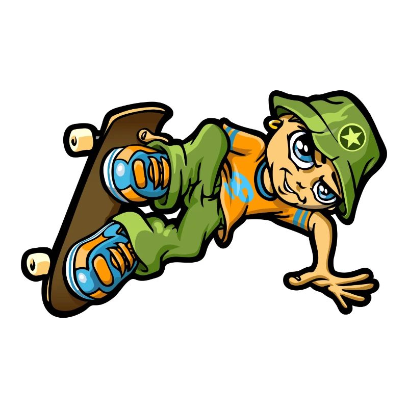 bboy in der Luft