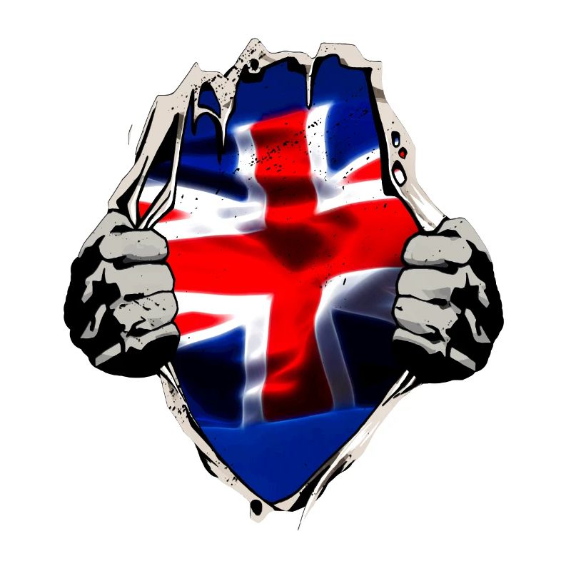 Grande-Bretagne Angleterre Drapeau anglais