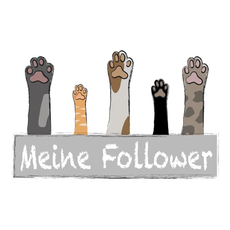 Meine Follower - Katzenpfoten