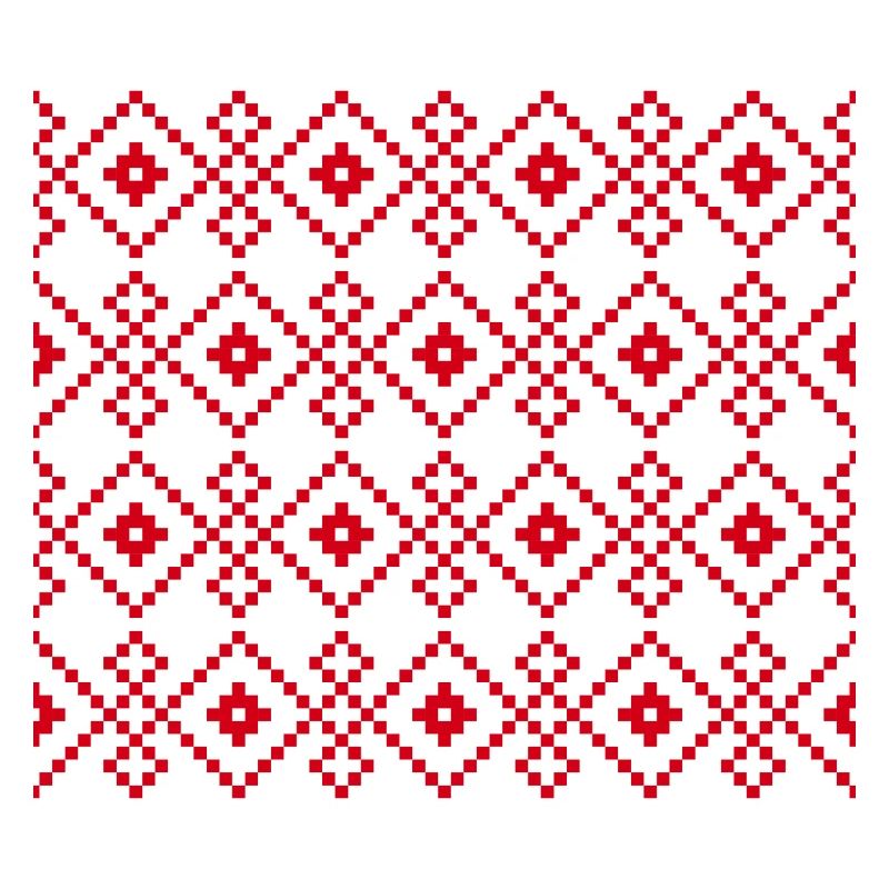 Weihnachtlicher einfarbiger Pullover (rot)