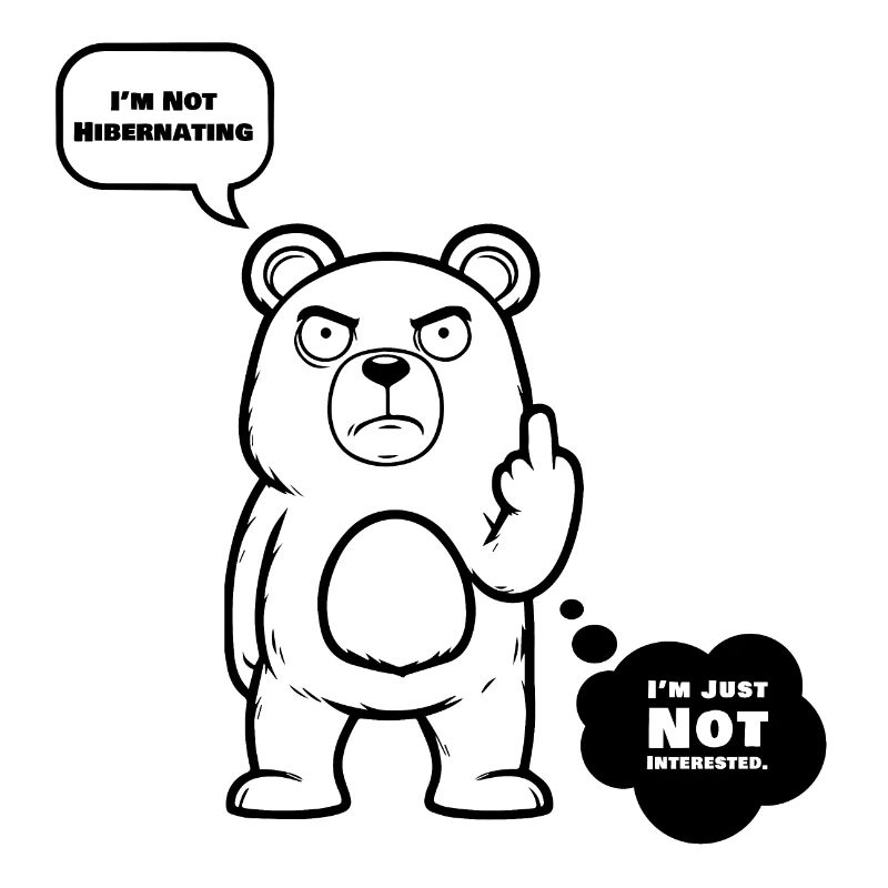 The uninterested bear