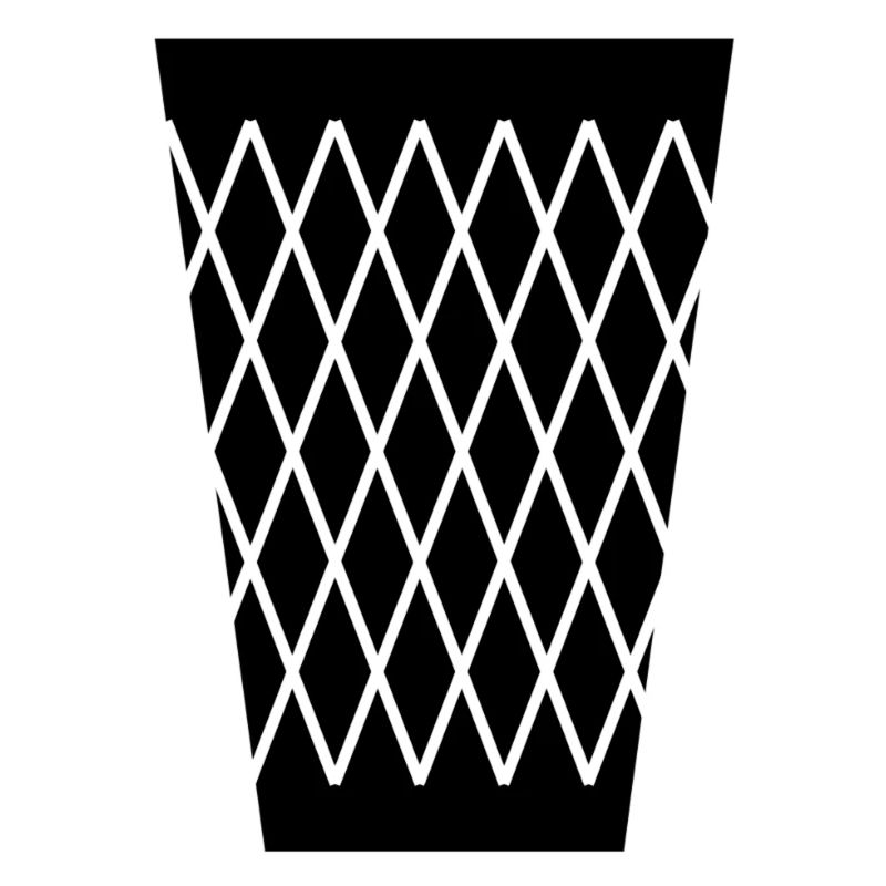 Geripptes - Apfelwein Glas