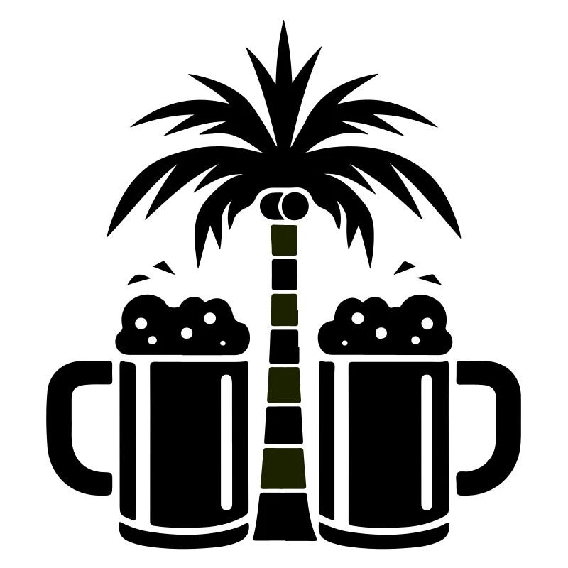 Bier Palmen Strand