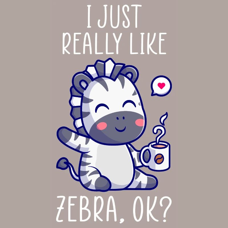 J’aime vraiment Zebra ok? Conception Zebra
