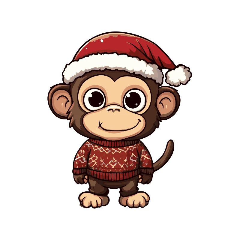 Monkey Christmas Comic