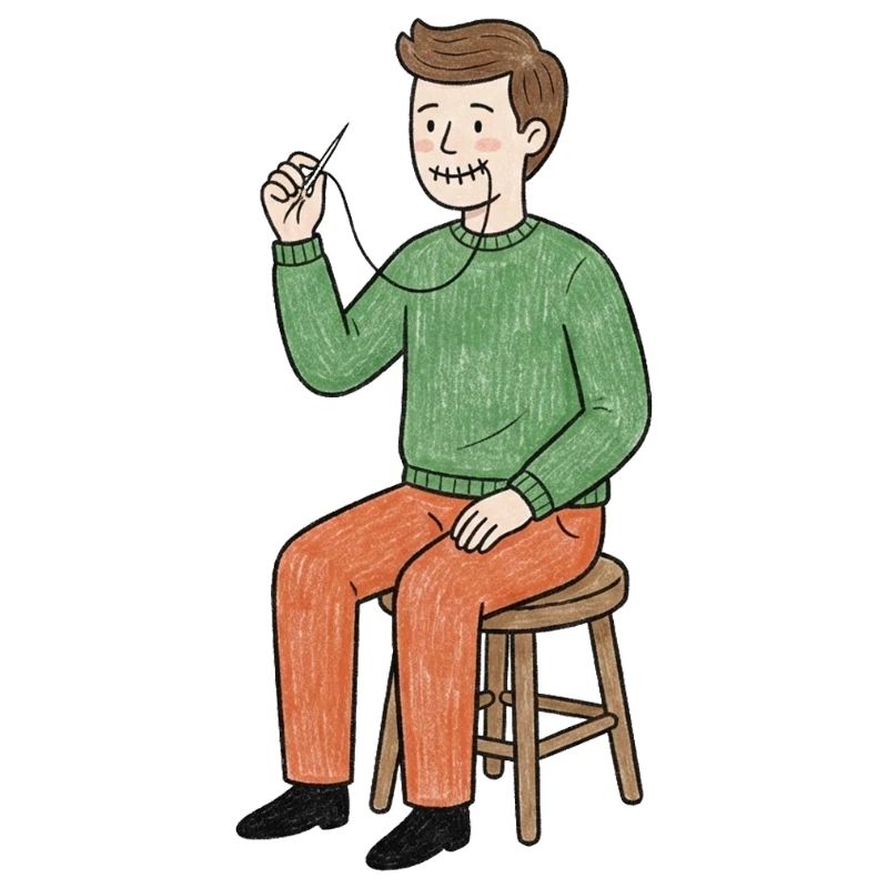 Crazy Sewing with Thread