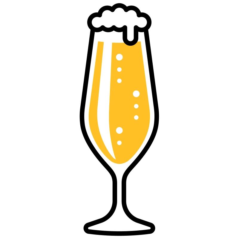 Pilsglas Schlank (Bier / Pils / Biertulpe / 2C)