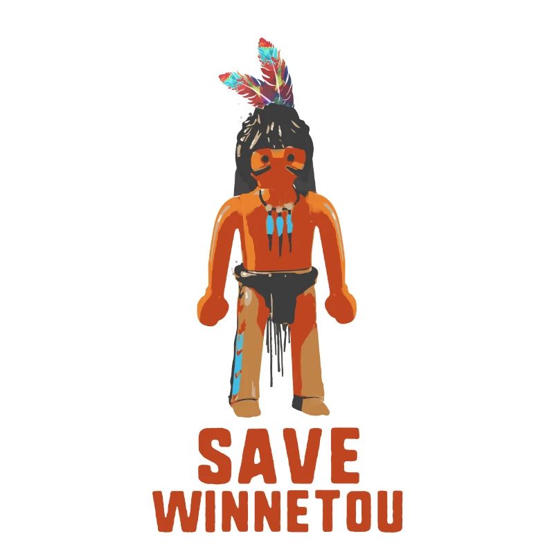 sauvez winnetou,winnetou,indien,comique