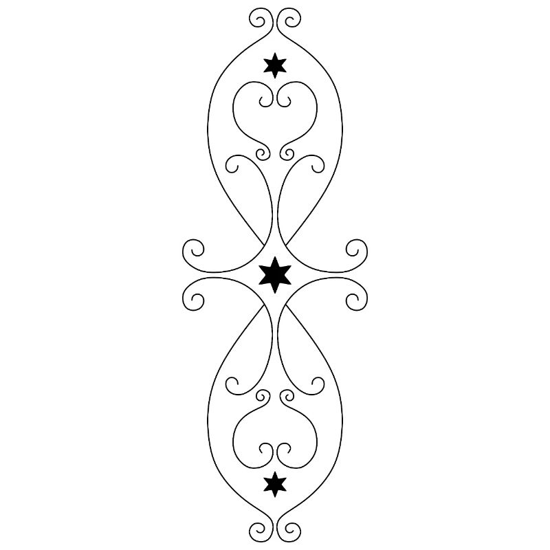 Symmetrical Star Pattern