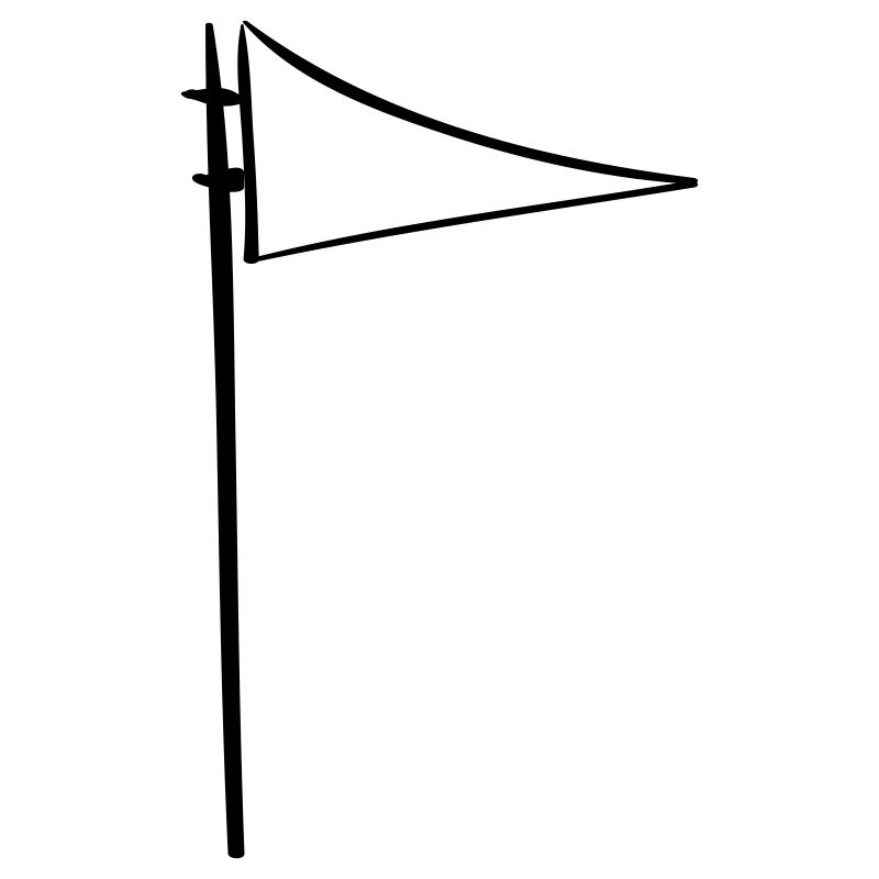 Dessin de drapeaux : illustrations vectorielles simples