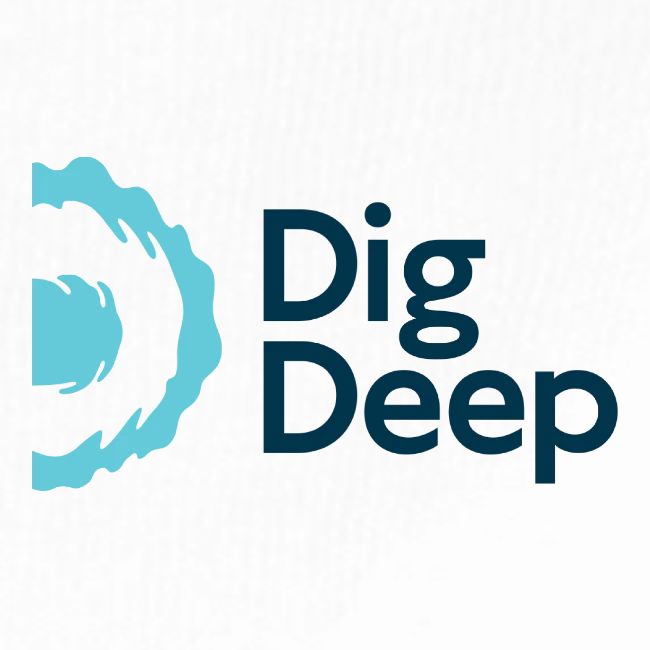 Dig Deep Blue Logo