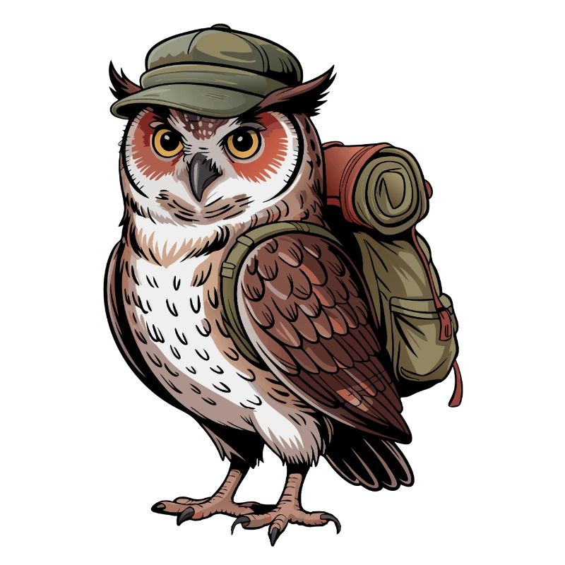 Wandernde Eule Abenteuer