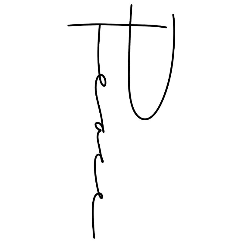 Peace Handschrift