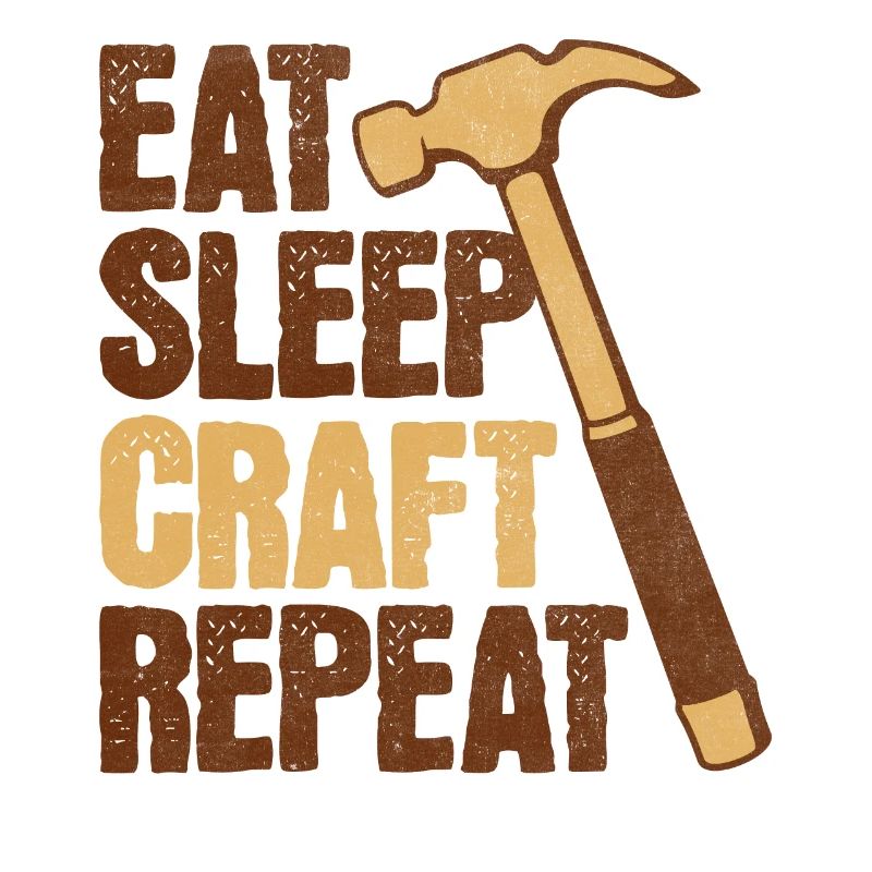Manger Dormir Bricolage Répéter DIY