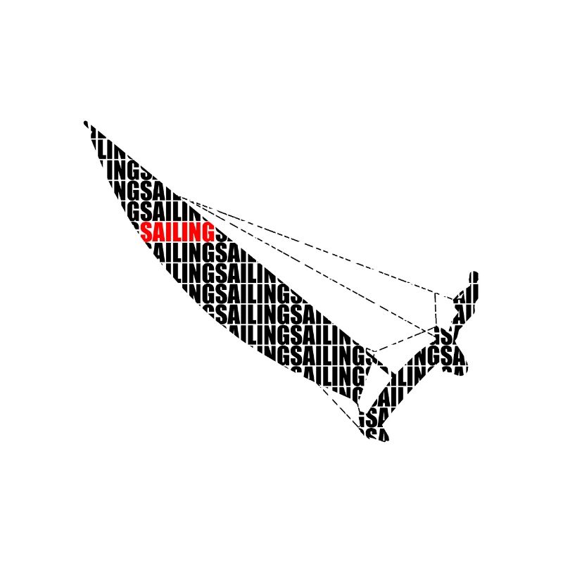 Catamaran with Sailing highlighted