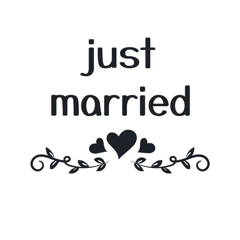 just married