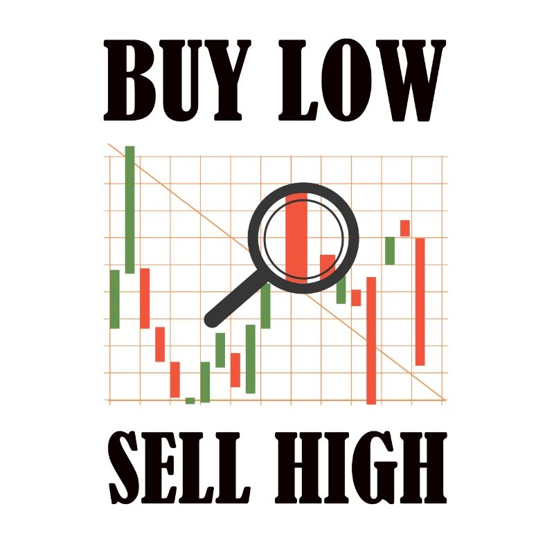 Finance - Crypto-monnaie - Acheter bas, vendre haut