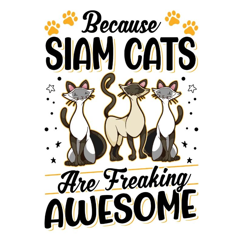 Because Siam Cats are freaking awesome