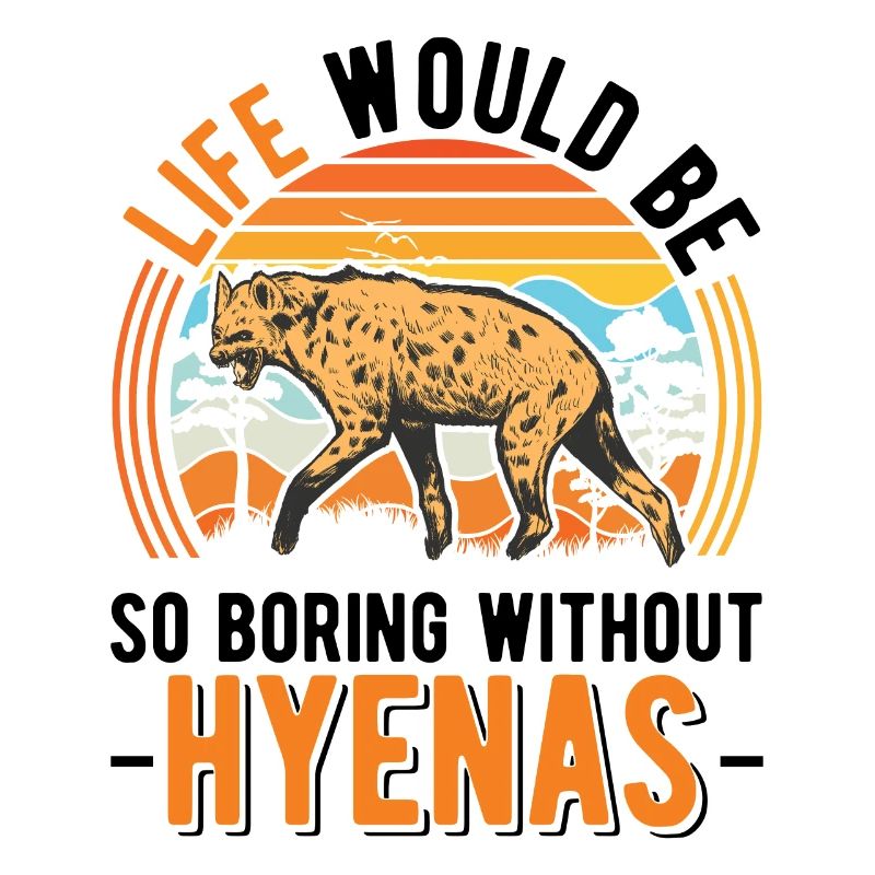 Hyäne Geschenk Erdwolf Hyena