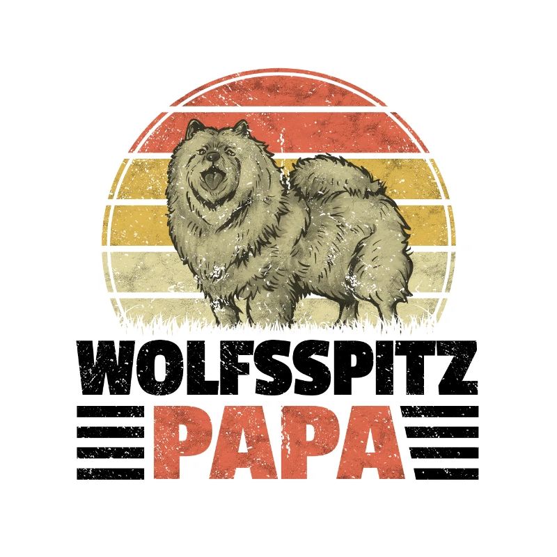 Wolfsspitz Papa deutscher Spitz Keeshond