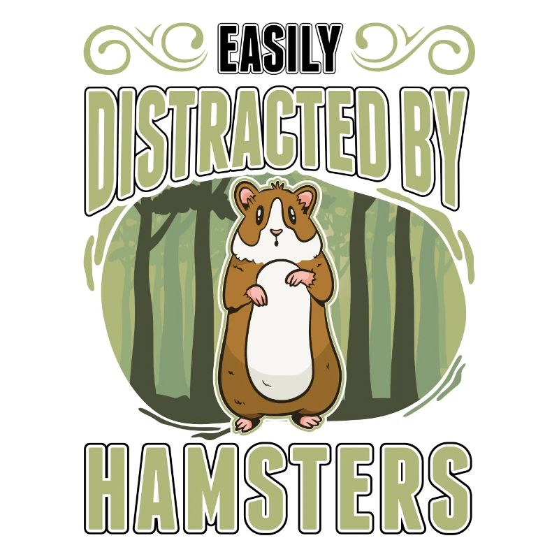 Facilement distrait par les hamsters Goldhamster