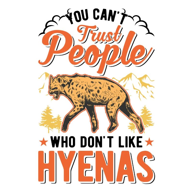 Hyäne Geschenk Erdwolf Hyena
