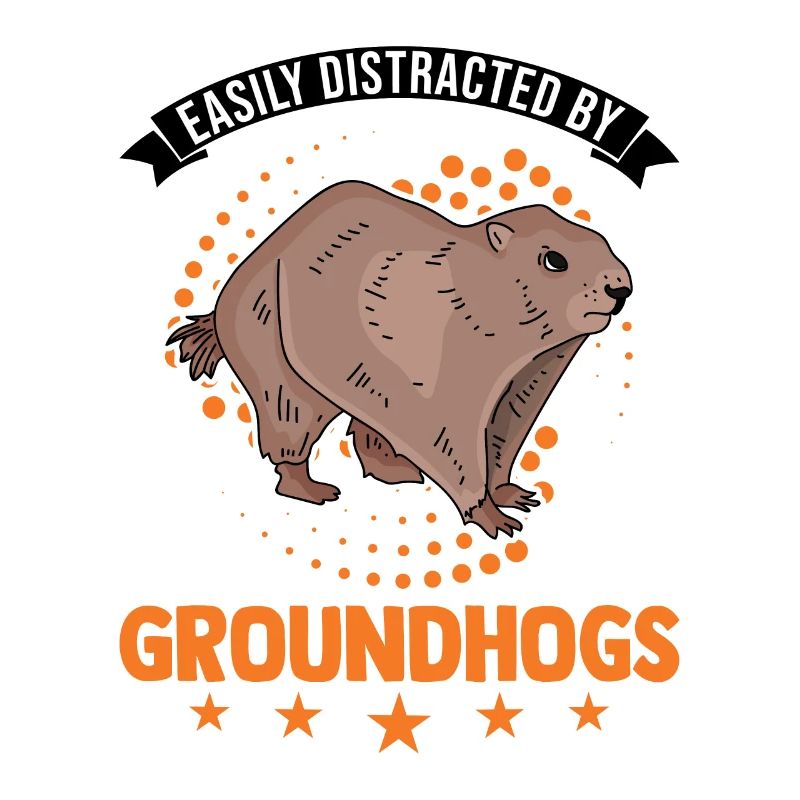 Facilement distrait par les marmottes Marmotte Murmeltier