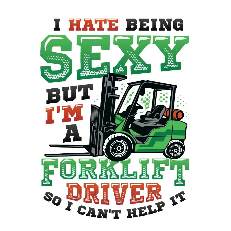 Sexy Forklift Driver Warehouse Logistics Forklift