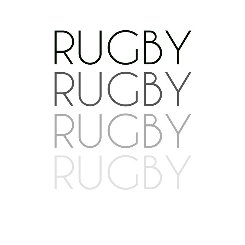 Lettrage rugby