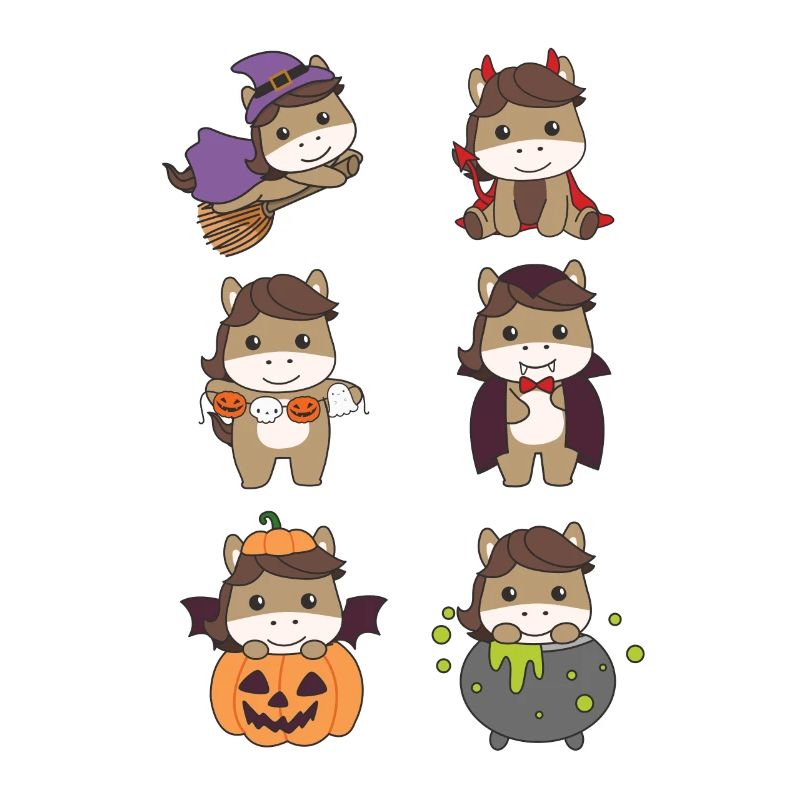 Cheval Halloween Devil Pumpkin Vampire Costume