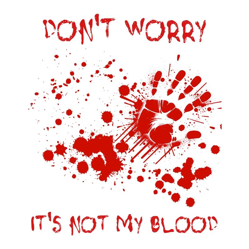 Conception effrayante d’éclaboussures de sang