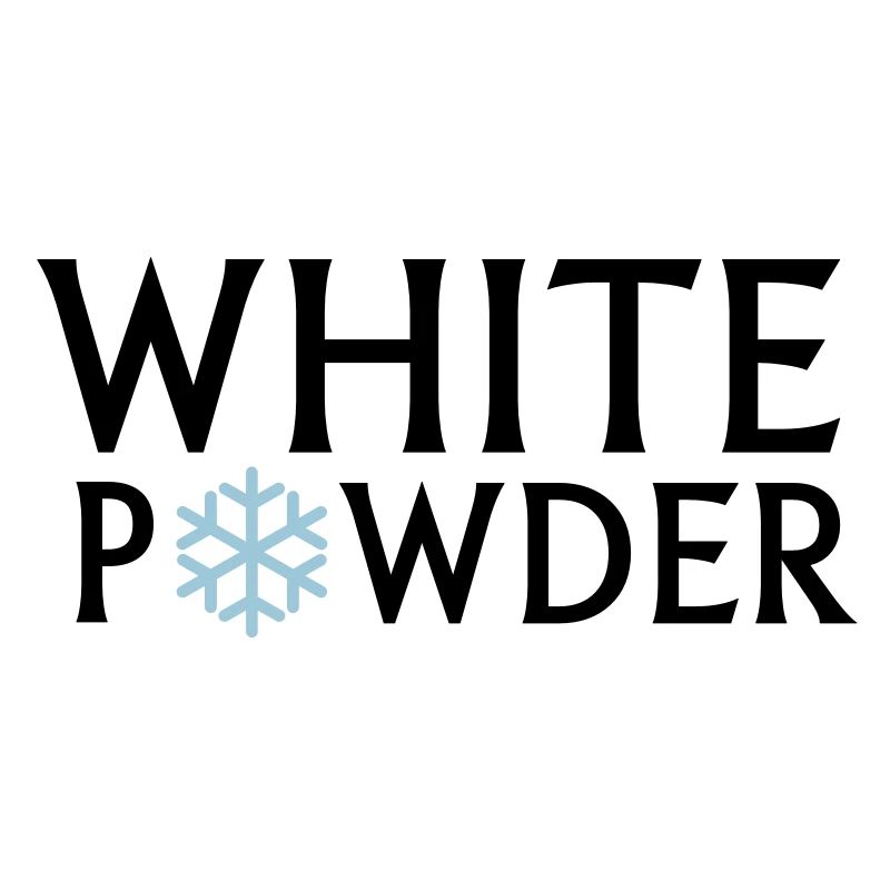 white powder