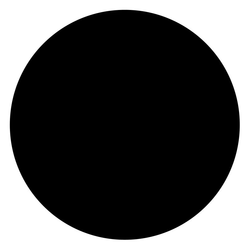 Circle round ball black mold geometry shape symbol