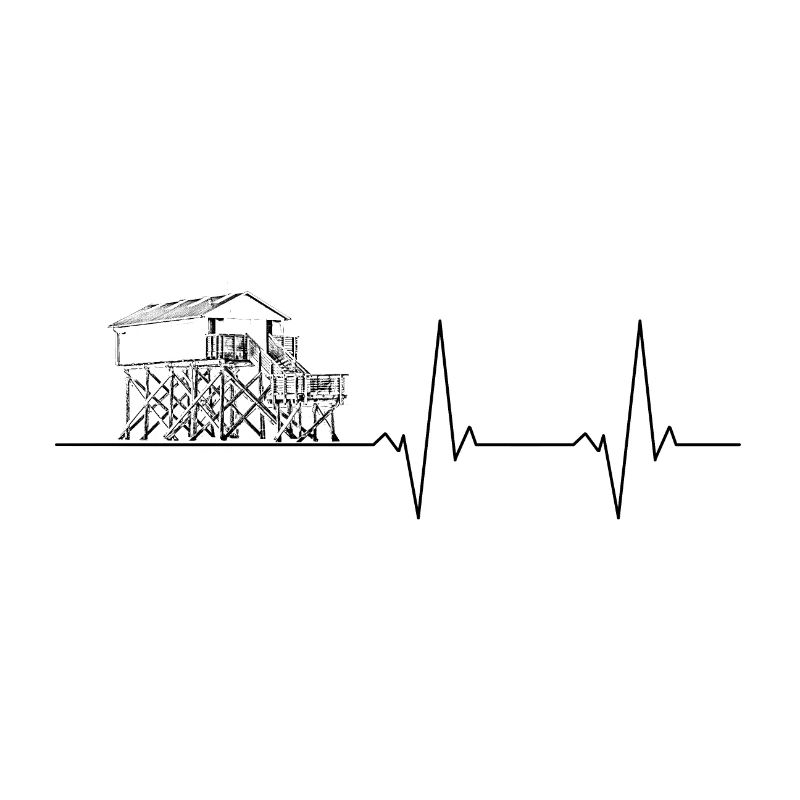 Pulse line pile construction without text black