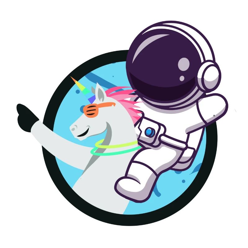 Astronauten-Einhorn