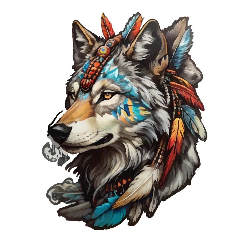 Wolf Indianer