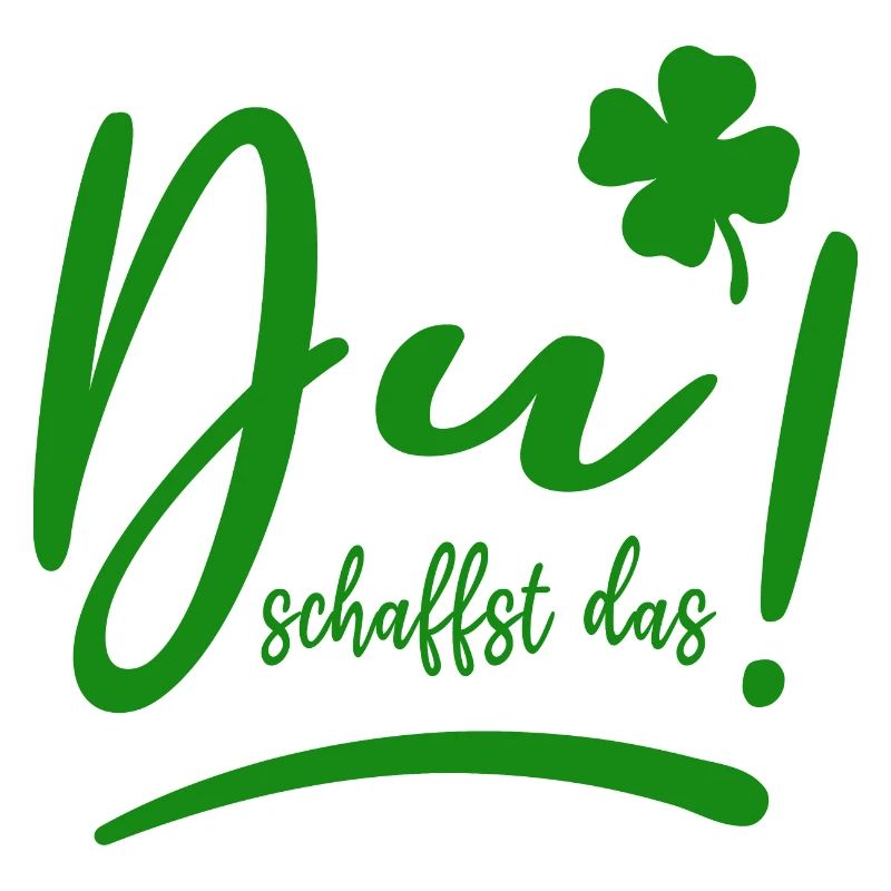 Du schaffst das! - Glücksbringer - Mut machen
