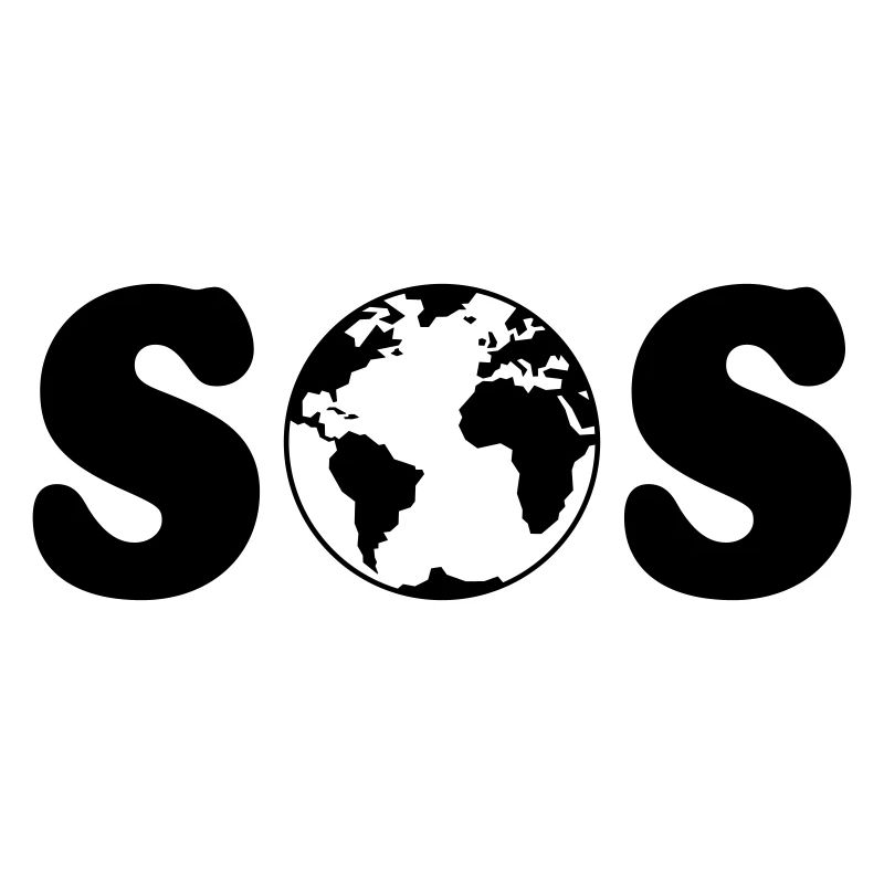 SOS – Erdüberlastungstag / Klimawandel (B / SVG)