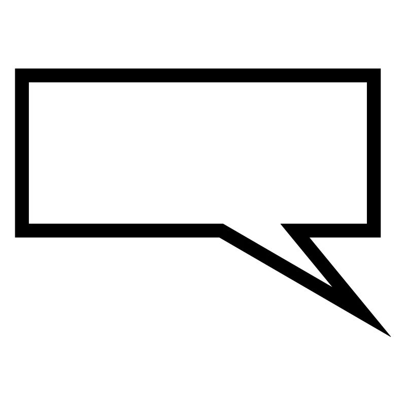 speech ballon
