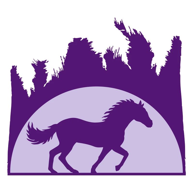 Sun Beach Palm Horse