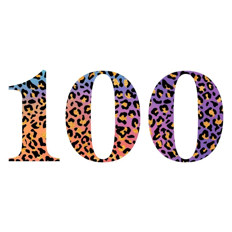 100e anniversaire léopard