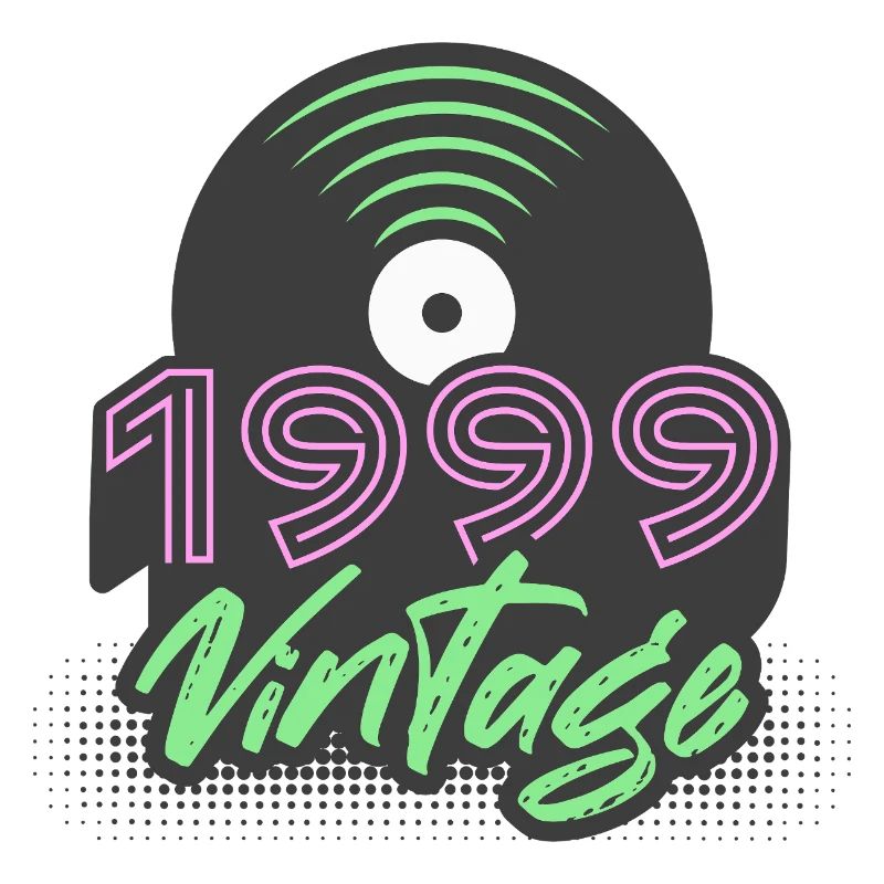 1999 Vintage Schallplatten Geburtstag Geschenkidee