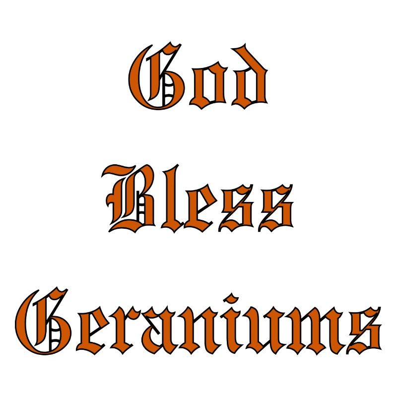 GodBlessGeraniums